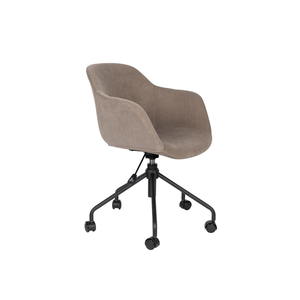 Bureaustoel - Junzo Rib Grey Bureaustoel - Junzo Rib Grey