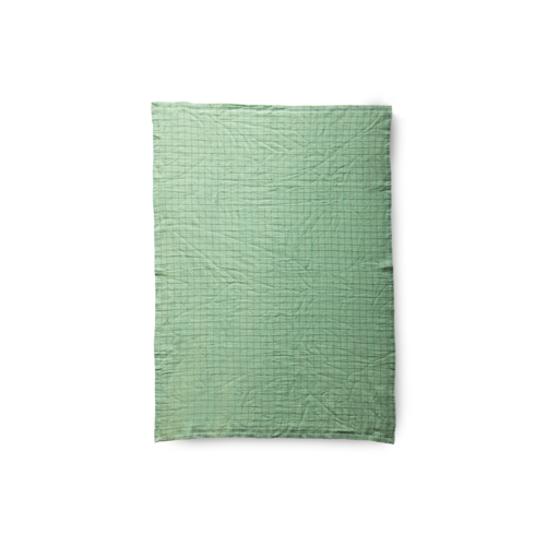 HKliving Checkered Plaid - Green 130 x 170 cm