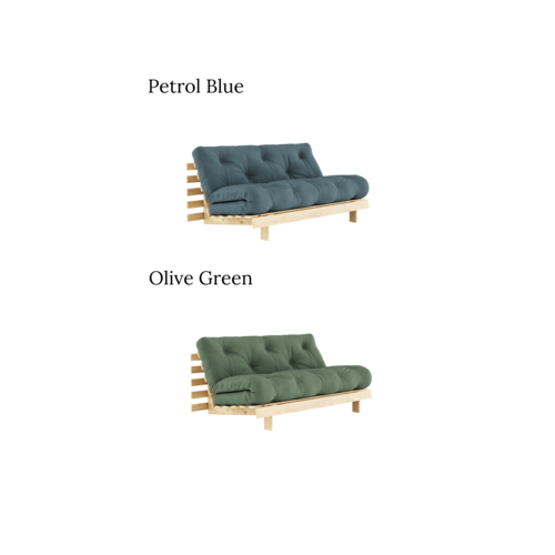 Karup Design Zetelbed Roots 160 Raw (2 kleuren) Karup Design Zetelbed Roots 160 Raw (2 kleuren)