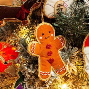 Kersthanger Zari Gingerbread Man