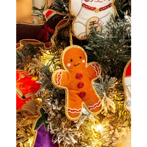 Kersthanger Zari Gingerbread Man