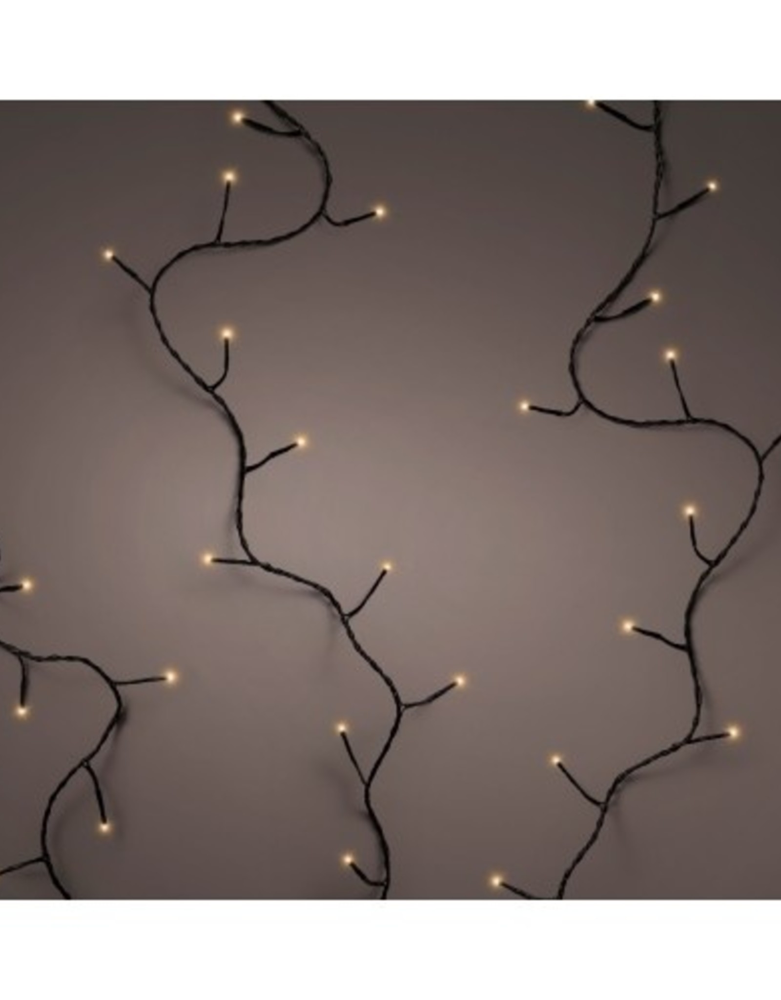 LED Twinkle lights Classic klassiek warm 27m/360LED Umber & Smoke