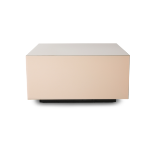 HKliving Salontafel Morror Block - Nude 60 x 60 cm