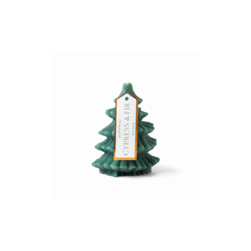 Paddywax Cypress & Fir - Kaars Kerstboom (120g/10cm)