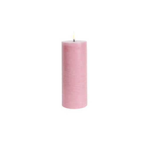 UYUNI LED Pillar Candle - Dusty Rose 7.8 x 20 cm UYUNI LED Pillar Candle - Dusty Rose 7.8 x 20 cm