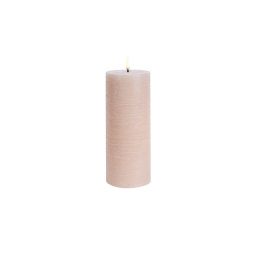 UYUNI LED Pillar Candle - Beige 7.8 x 20 cm UYUNI LED Pillar Candle - Beige 7.8 x 20 cm