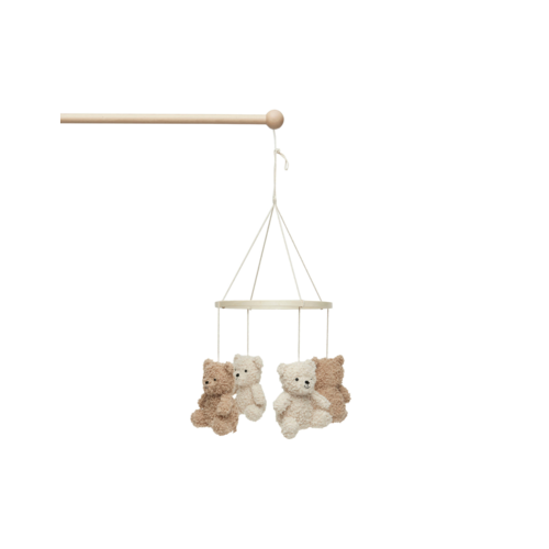 Jollein Baby Mobiel - Teddy Bear Naturel/Biscuit Jollein Baby Mobiel - Teddy Bear Naturel/Biscuit
