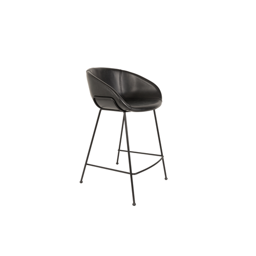 Zuiver Barstoel Feston  - Black 65cm