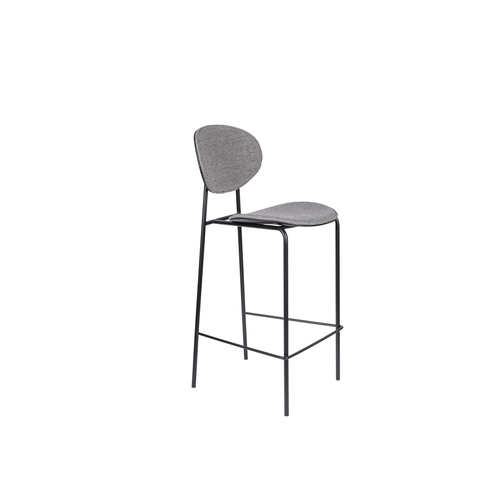 Barstoel Donny - Grey 76cm Barstoel Donny - Grey 76cm