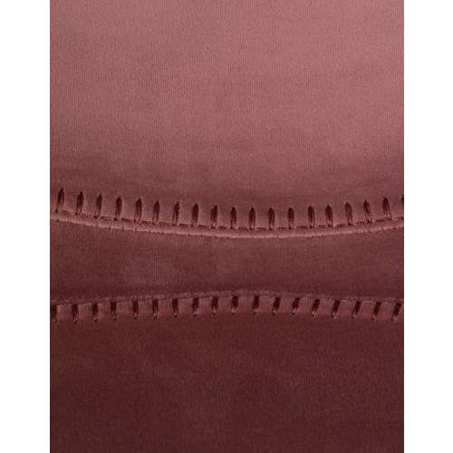 Dutchbone Franky Barstoel - Velvet Pink 80cm