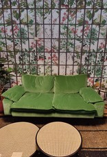 HK Living Toonzaalmodel Retro Sofa 2-zit - royal green