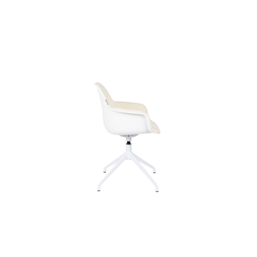 Zuiver Swivel Armstoel - White