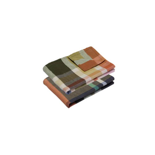 Hübsch Handdoek Playful - Multicolour (set van 2) Hübsch Handdoek Playful - Multicolour (set van 2)