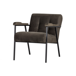 Fauteuil Scotty - Velvet Warm Groen