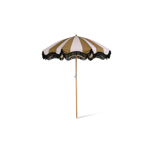 HKliving Parasol Classic Nude/Mustard Stripes HKliving Parasol Classic Nude/Mustard Stripes