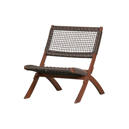 Outdoor Klapstoel Fauteuil hout - bruin