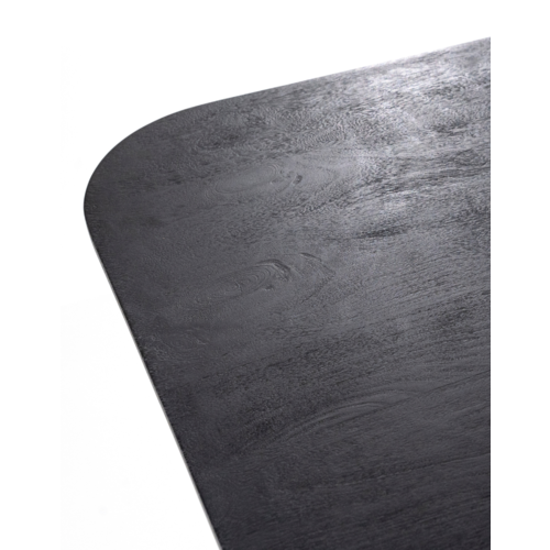 Eettafel Aron Black - Vierkant 150cm