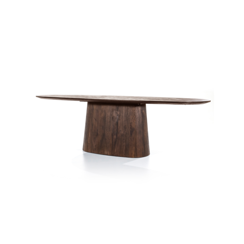 Eettafel Aron Brown - Ovaal 300x110cm