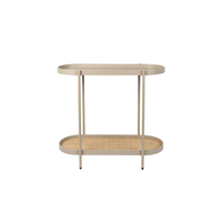 Consoletafel Amaya - Beige