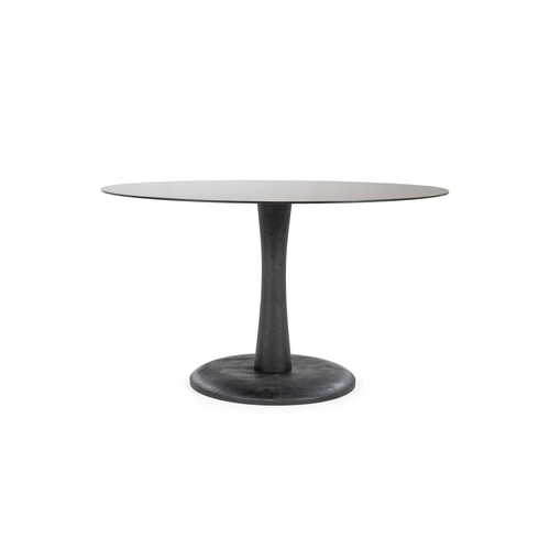 Eettafel Rond - Boogie Black