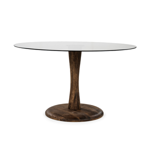 Eettafel Rond - Boogie Brown