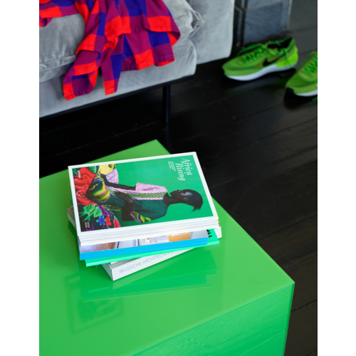 HKliving Mirror Block Table - Athletic Green L