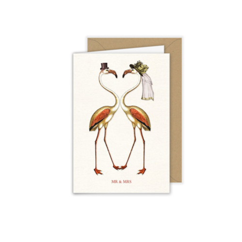 Kaart "Mr & Mrs" (incl. envelop) Kaart "Mr & Mrs" (incl. envelop)
