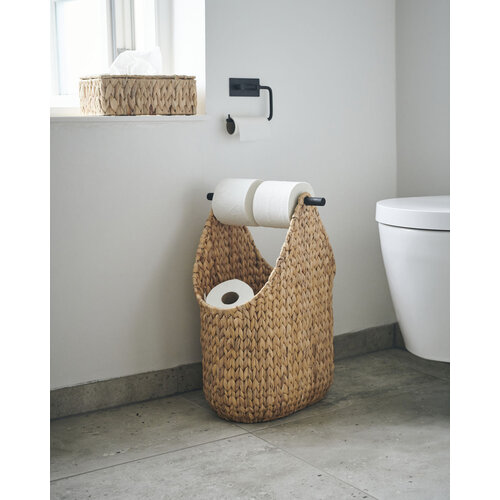 House Doctor Opbergmand met toiletpapierhouder - Water hyacinth House Doctor Opbergmand met toiletpapierhouder - Water hyacinth