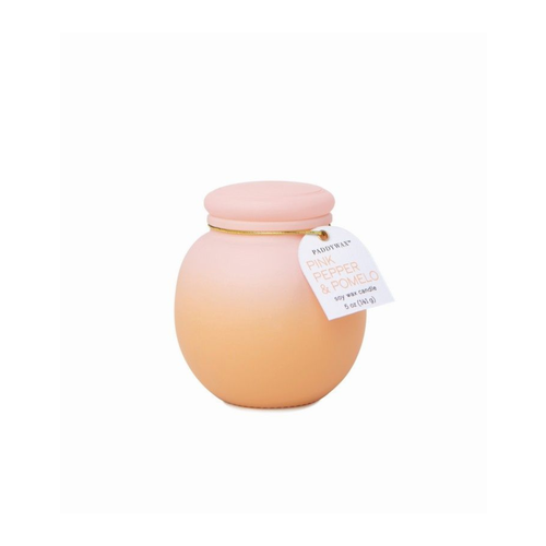 Paddywax Geurkaars Orb Pink & Orange - Pink Pepper & Polemo 141g