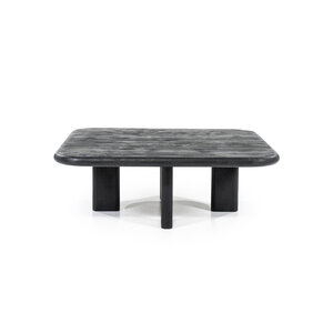 Salontafel Mangohout - Cube Black