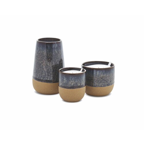 Paddywax Geurkaars Ceramic - Black: Black Fig & Rose 99g