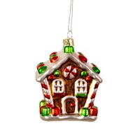 Kerstbal - Gingerbread House