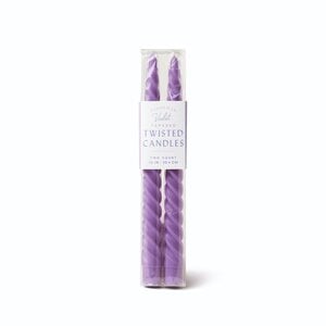 Paddywax Set van 2 Kaarsen - Twisted Violet