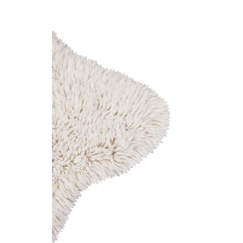 Lorena Canals Vloerkleed Woolly Sheep White 75 x 110 cm - Washable wool