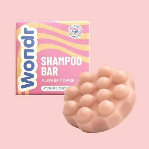 Wondr Shampoo Bar Flower Power - Hydrating