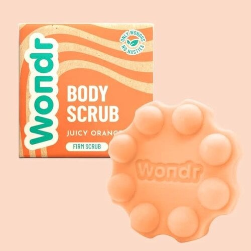 Wondr Shower Scrub Bar - Juicy Orange