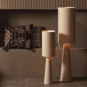 Tafellamp Loft - Bouclé Naturel - H90 cm