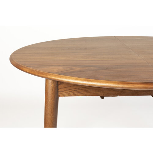 Zuiver Uitschuifbare Tafel Rond - Twist Walnut