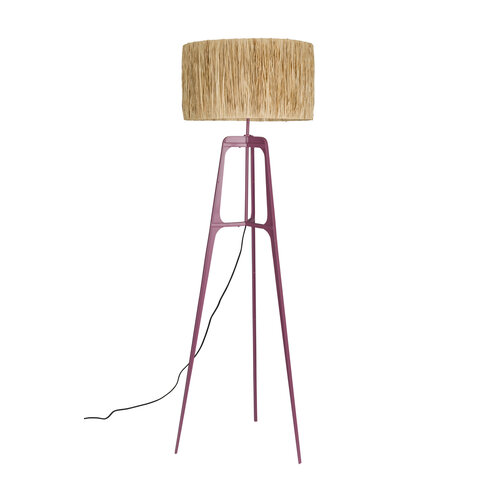 Dutchbone Staanlamp Afra - Plum