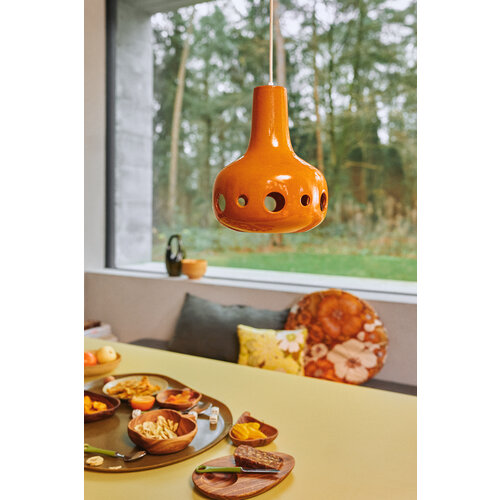 HKliving Hanglamp 70s - Dangle Orange