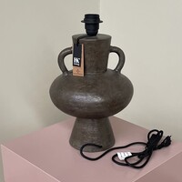 Lampvoet Stoneware Charcoal