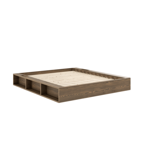 Karup Design Stocksale - Bed Ziggy Brown  - 140 x 200 cm