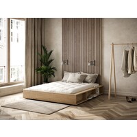 Stocksale - Bed Ziggy Naturel - 140 x 200 cm