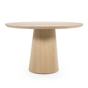 Eettafel Aron Naturel - Rond 130 cm