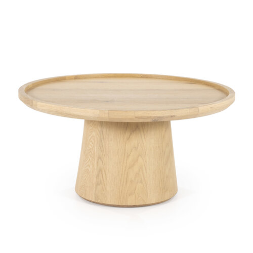 Salontafel Oak - Naturel 80 x 32 cm