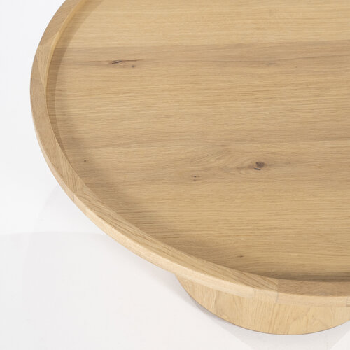 Salontafel Oak - Naturel 80 x 32 cm