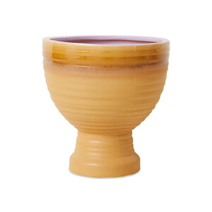 HKliving Bloempot Stoneware - Caramel