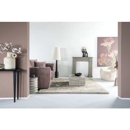 Vloerkleed Fluffy Beige - 160 x 230 cm