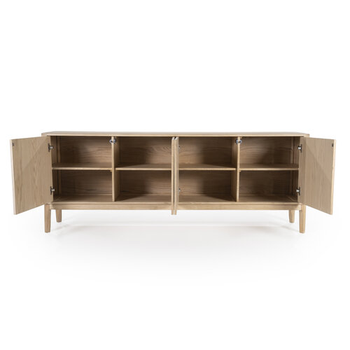 Dressoir - Eikenhout 4 Deur