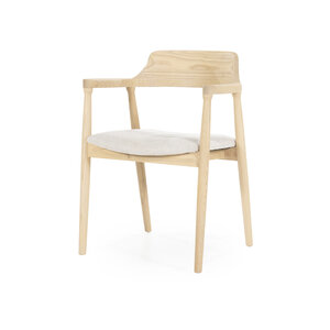 Armstoel Essenhout - Naturel